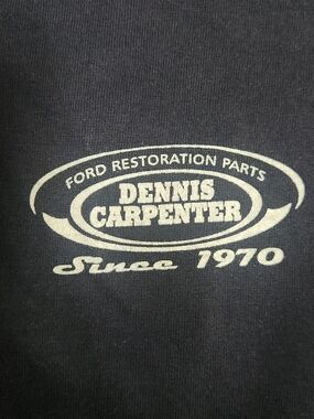 Port and Company Navy T‑Shirt with Blue Logo Tag